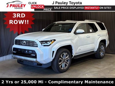 2026 Toyota 4Runner Limited 4WD