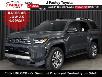 2026 Toyota 4Runner Limited 4WD