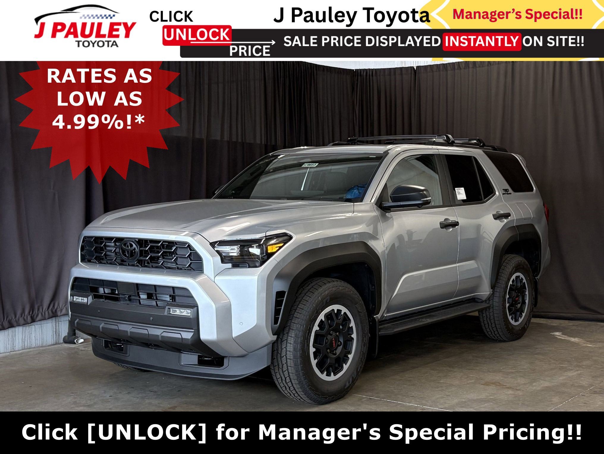 2026 Toyota 4Runner TRD Off Road Premium 4WD