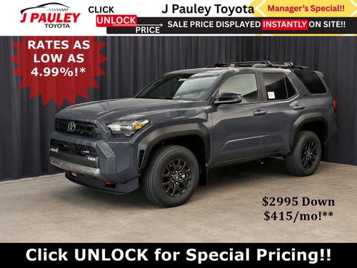 2026 Toyota 4Runner SR5 4WD