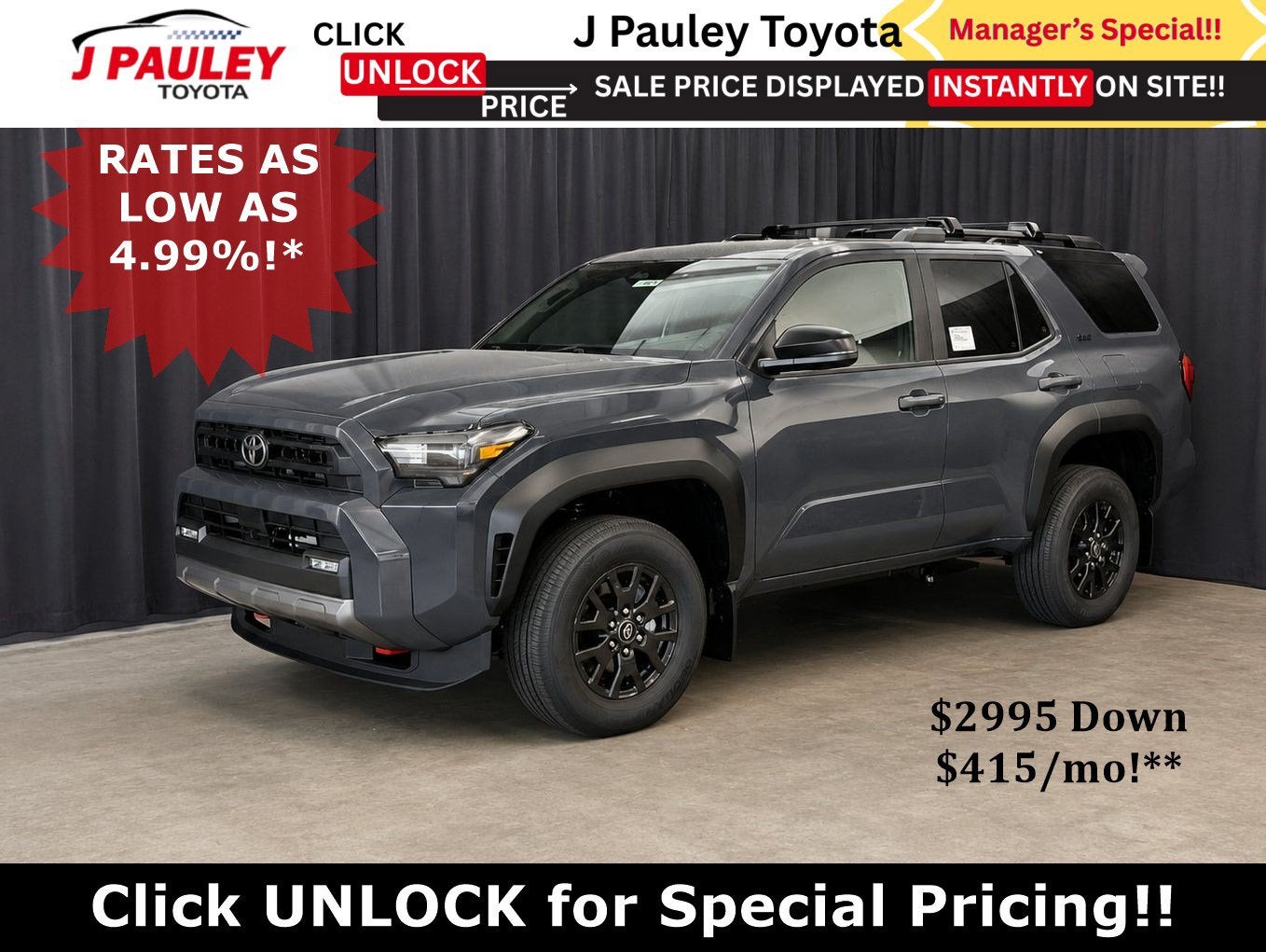 2026 Toyota 4Runner SR5 4WD