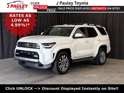2026 Toyota 4Runner Limited 4WD