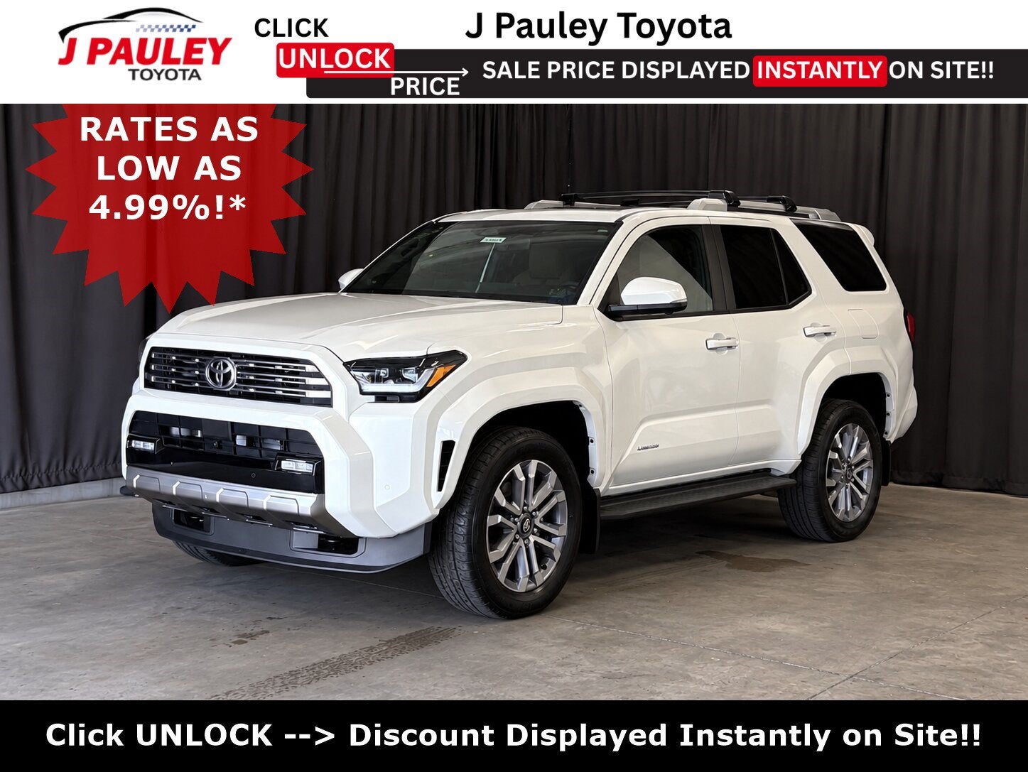 2026 Toyota 4Runner Limited 4WD