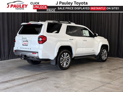 2026 Toyota 4Runner Limited 4WD