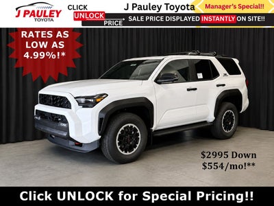 2026 Toyota 4Runner TRD Off Road Premium 4WD