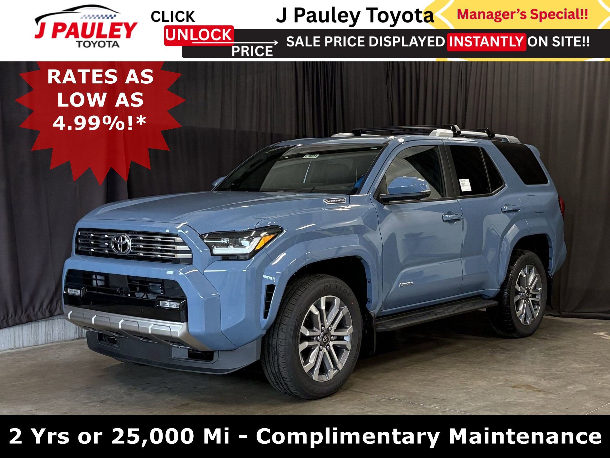 2026 Toyota 4Runner Hybrid Limited 4WD