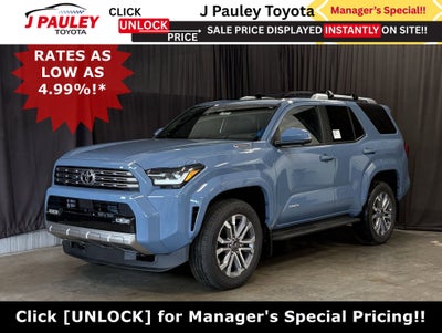 2026 Toyota 4Runner Hybrid Limited 4WD