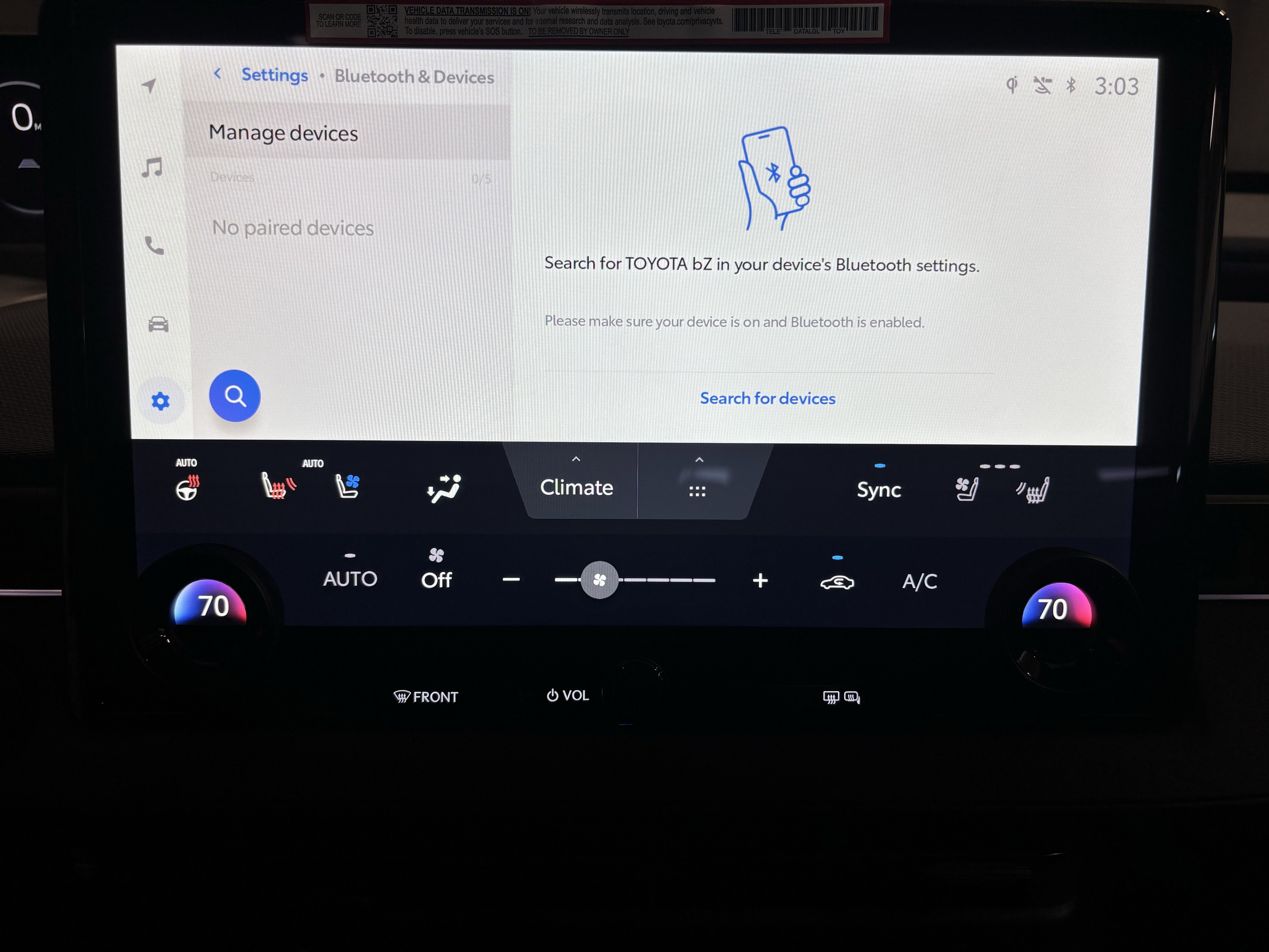 2026 Toyota bZ Limited FWD