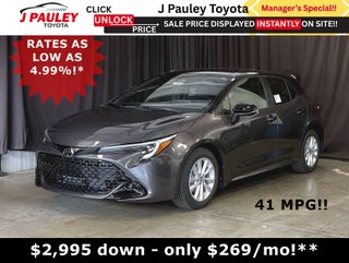 2026 Toyota Corolla Hatchback SE FWD