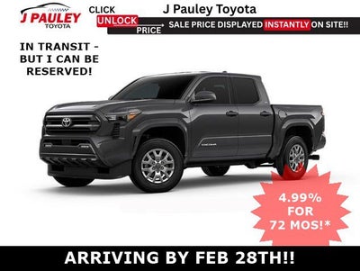 2026 Toyota Tacoma SR5 4WD