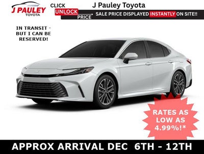 2027 Toyota Camry XLE FWD