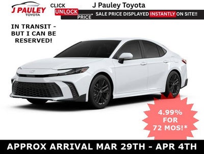 2026 Toyota Camry SE FWD