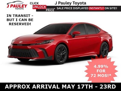 2026 Toyota Camry SE FWD