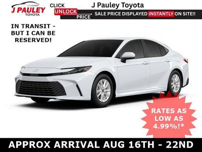 2026 Toyota Camry LE FWD