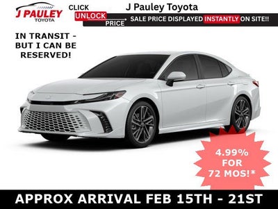 2026 Toyota Camry XSE FWD