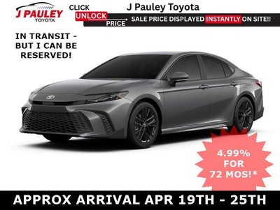 2026 Toyota Camry SE FWD