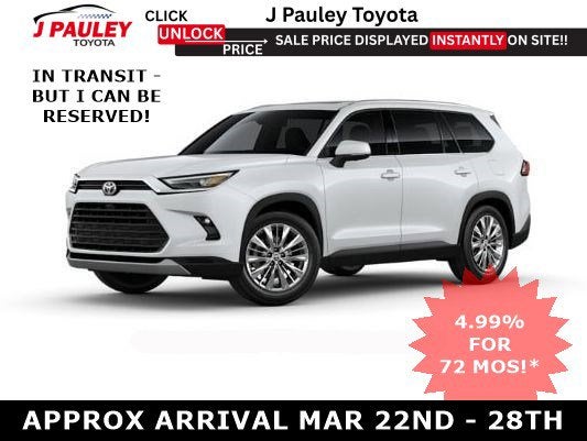 2026 Toyota Grand Highlander Platinum AWD