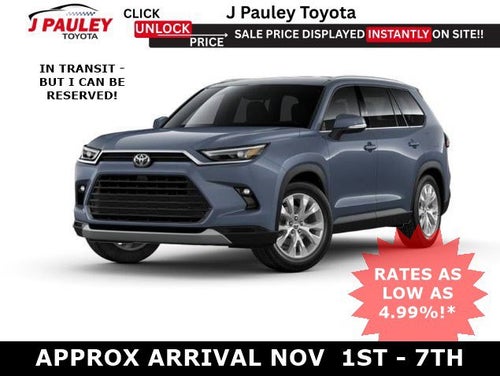 2026 Toyota Grand Highlander Hybrid Limited AWD