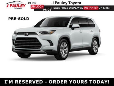 2026 Toyota Grand Highlander Hybrid Limited AWD