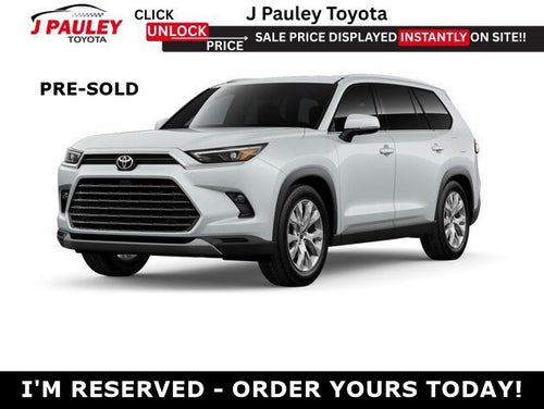 2026 Toyota Grand Highlander Hybrid Limited AWD