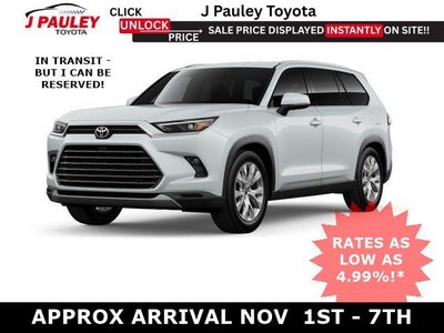 2026 Toyota Grand Highlander Hybrid Limited AWD