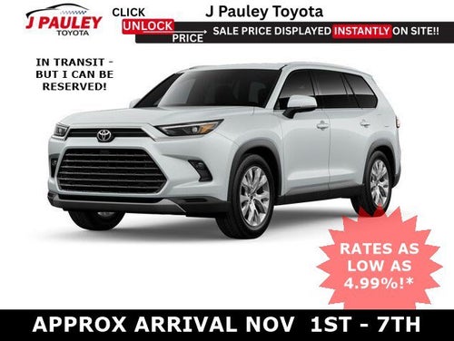 2026 Toyota Grand Highlander Hybrid Limited AWD