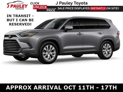 2026 Toyota Grand Highlander Hybrid Limited AWD