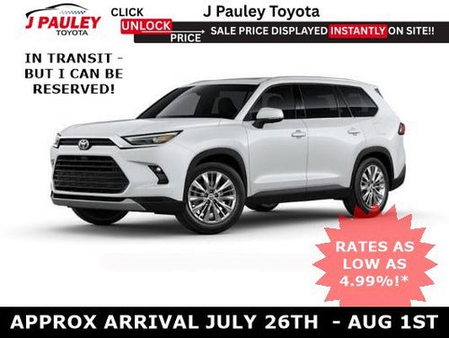 2026 Toyota Grand Highlander Hybrid MAX Platinum AWD