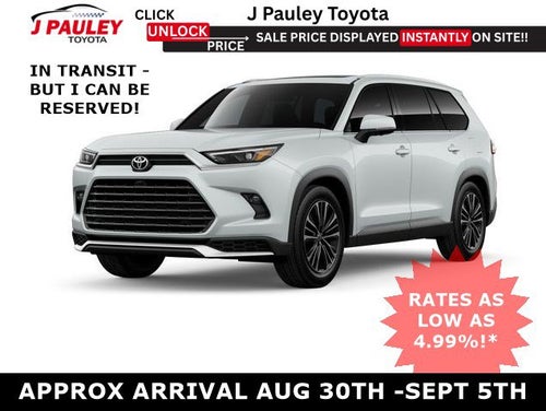 2026 Toyota Grand Highlander Hybrid MAX Platinum AWD