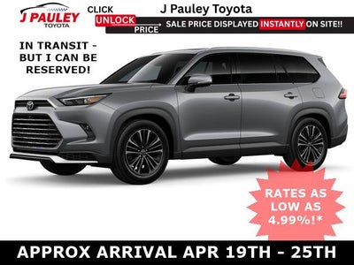 2026 Toyota Grand Highlander Hybrid MAX Platinum AWD