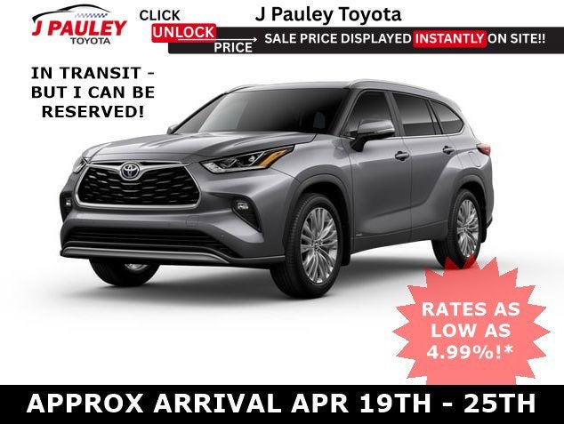 2026 Toyota Highlander Hybrid Platinum AWD