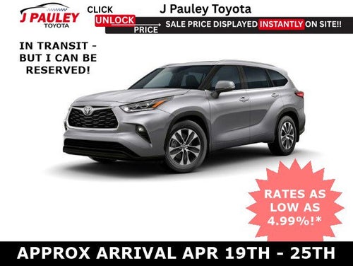 2026 Toyota Highlander XLE AWD