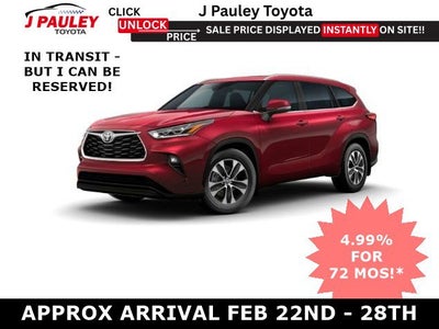 2026 Toyota Highlander XLE AWD
