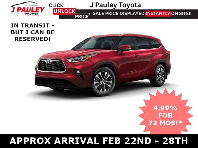 2026 Toyota Highlander XLE AWD