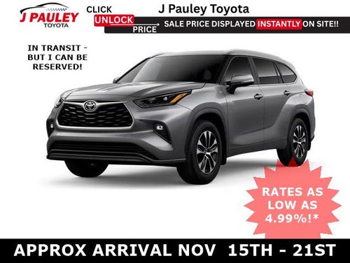2026 Toyota Highlander XLE AWD