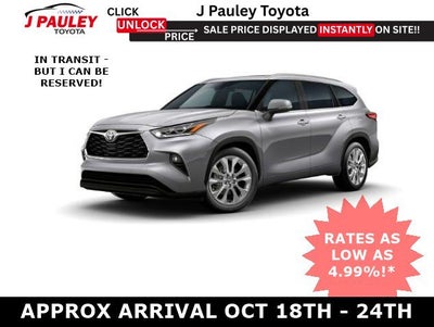 2026 Toyota Highlander XLE AWD