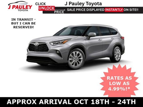 2026 Toyota Highlander XLE AWD