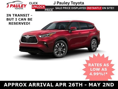 2026 Toyota Highlander XLE AWD