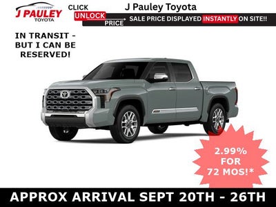 2026 Toyota Tundra 1794 Edition 4WD