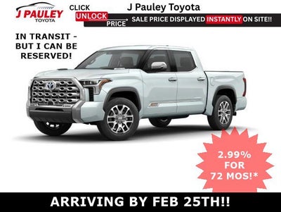2026 Toyota Tundra 1794 Edition 4WD