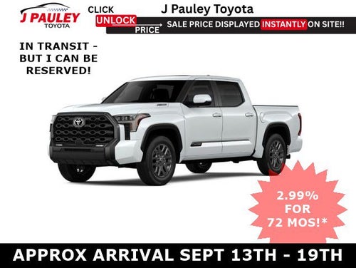 2026 Toyota Tundra Platinum 4WD