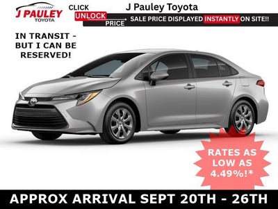 2026 Toyota Corolla LE FWD