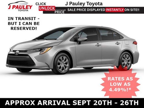 2026 Toyota Corolla LE FWD