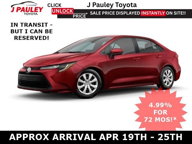 2026 Toyota Corolla LE FWD