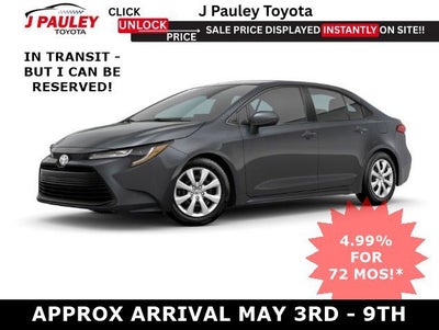 2026 Toyota Corolla LE FWD