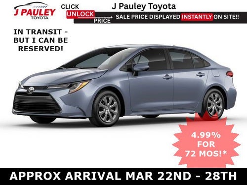 2026 Toyota Corolla LE FWD