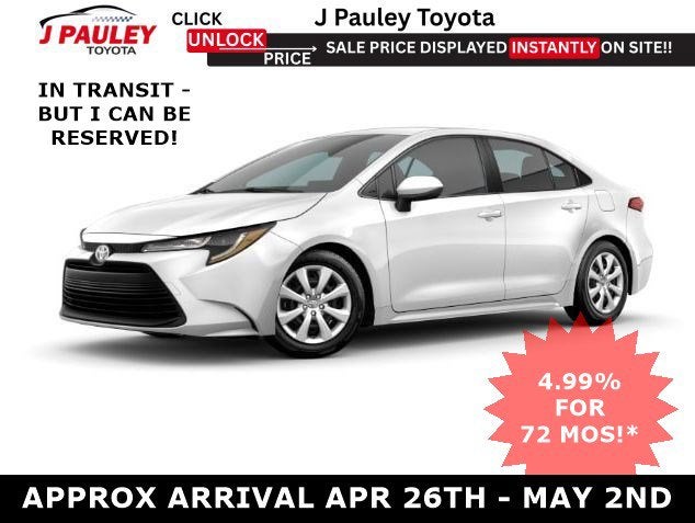 2026 Toyota Corolla LE FWD