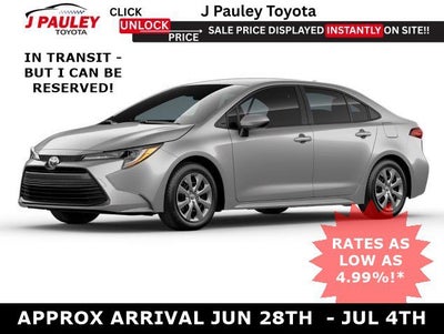 2026 Toyota Corolla LE FWD