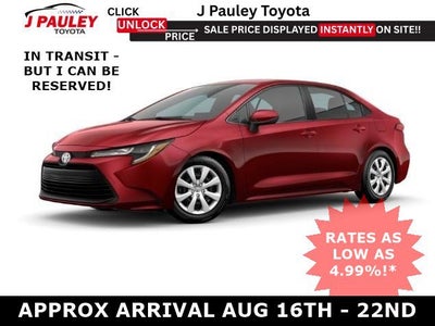 2026 Toyota Corolla LE FWD