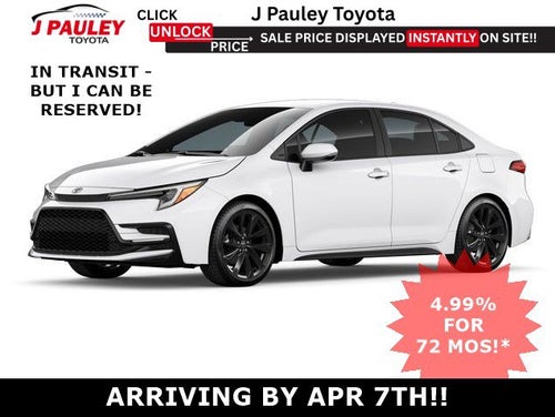 2026 Toyota Corolla SE FWD